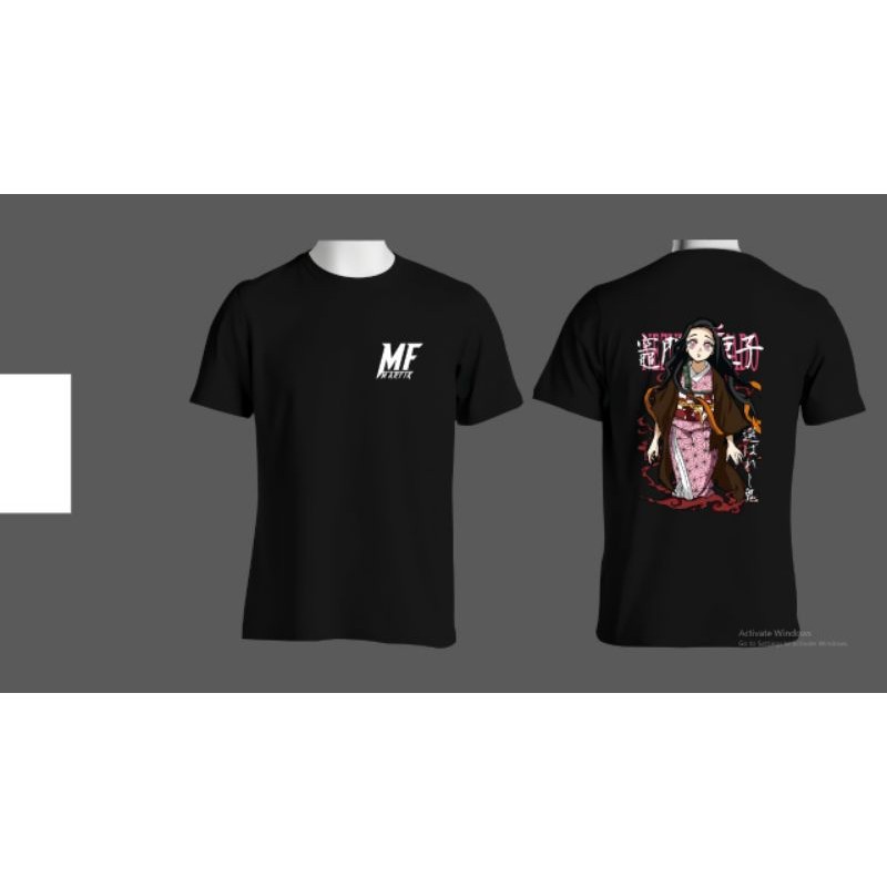 Baju Kaos T-Shirt Anime Nezuko