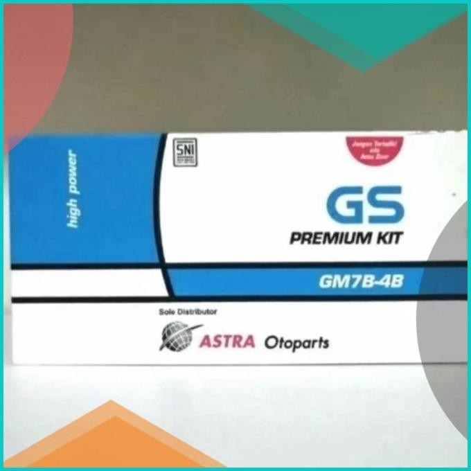AKI MOTOR GS ASTRA ORIGINAL GM7B-4B 12V7Ah AKI BASAH MOTOR HONDA TIGER