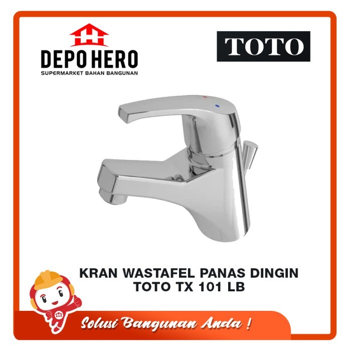 KRAN WASTAFEL PANAS DINGIN toto tx 101 LB