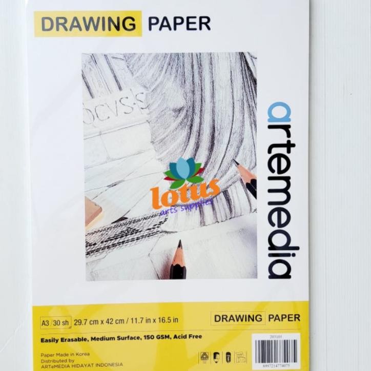 

Artemedia Drawing R Boo A3 Wirebound Etchboo 150Gm 30Heet