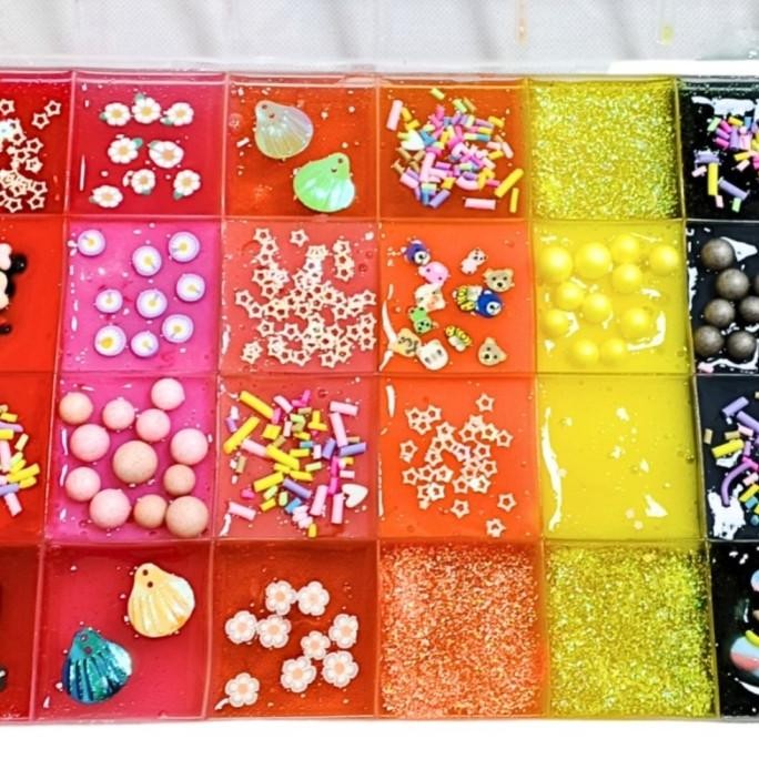 

Terbaru Mainan Edukasi Slime Palette Tema Disney Princess 24 & 10 Pcs Warna Warni Glitter Topping Mainan Slime Bygheduplay