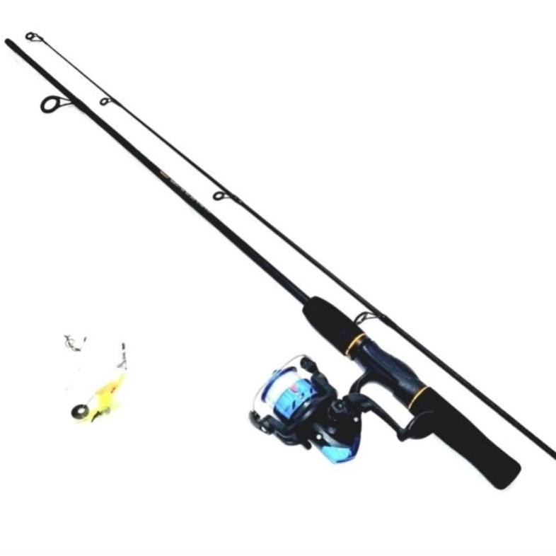 GC27 Joran set Pancingan Set Pancing Lengkap Joran Sambung 2 Siap Pakai Berkualitas