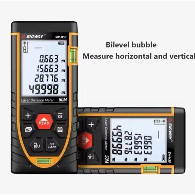 

Terbaru Laser Meter Sndway Sw M50 M70 M100 M120 Range Finder