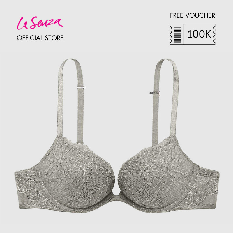 La Senza Beyond Sexy Push Up Bra Warna Silver 60262277-GQKQ