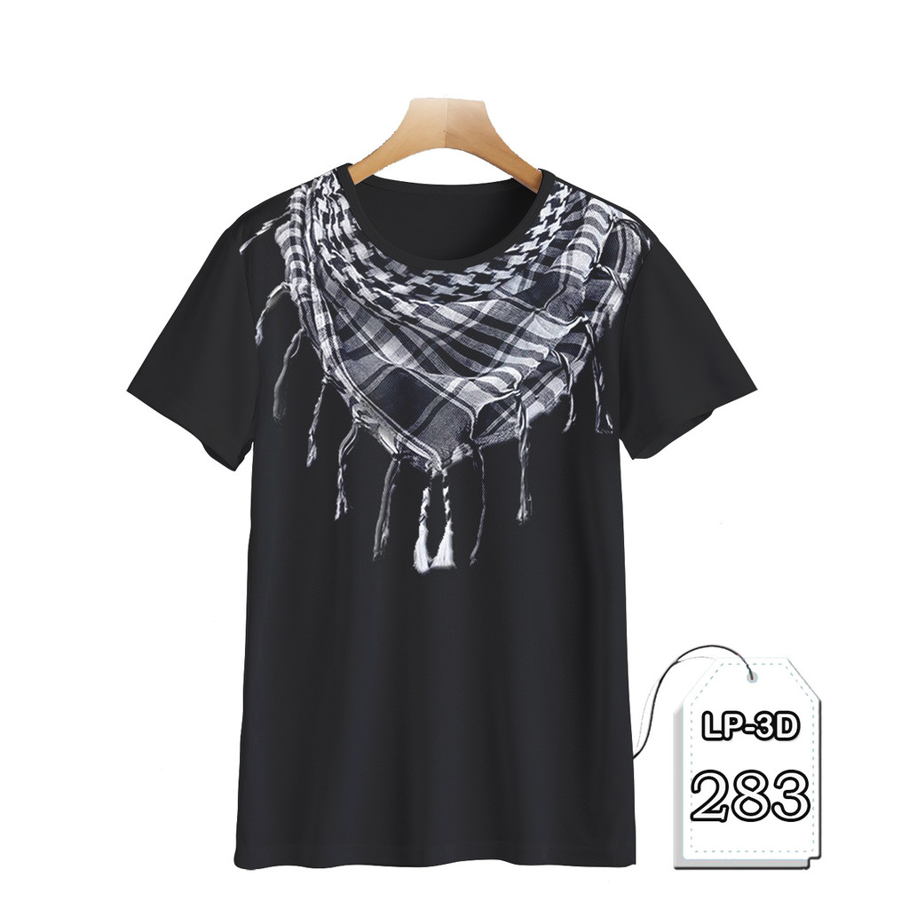 Kaos Sorban Arab Baju Dewasa Motif Sorban Printing 3D Fashion Kaos Keren dan Trendy