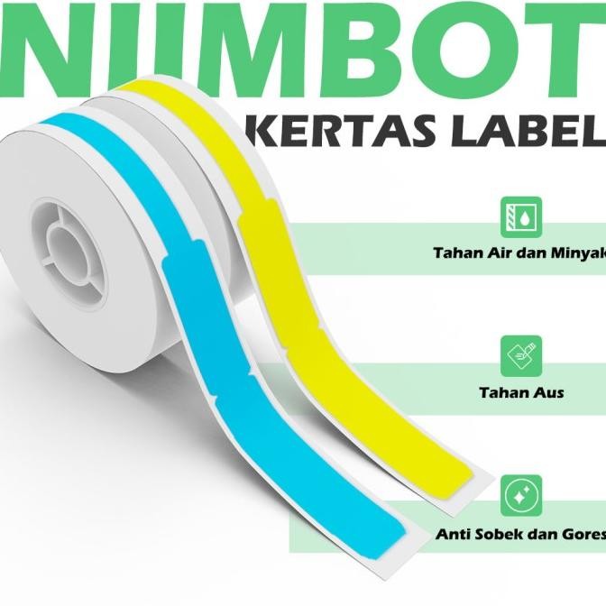 

Sale Kertas Label Kabel Khusus Niimbot B18, Tahan Air & Gores, Cetak Barcode Dengan Teknologi Thermal Transfer