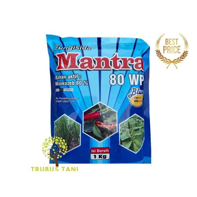 FUNGISIDA MANTRA 80 WP MANCOZEB BIRU