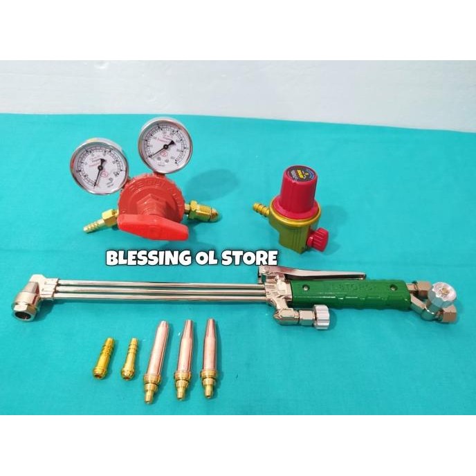 PAKET REGULATOR+CUTTING TORCH/REGULATOR HP SOLID/REGULATOR LPG