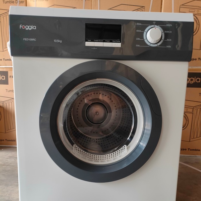 [EZR] mesin pengering konversi gas foggia 10.5 kg | mesin laundry