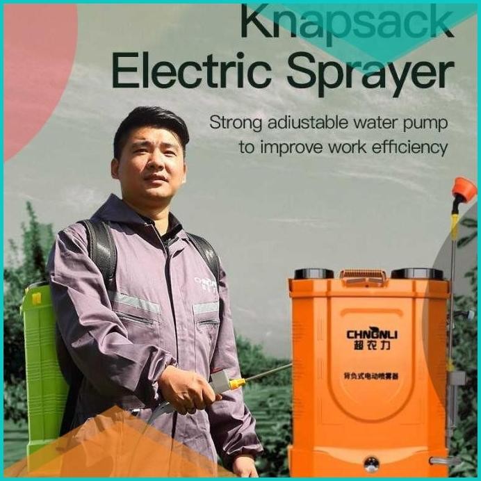 Tangki Sprayer Semprot Air Elektrik 18 Liter Semprotan Hama Tanaman 07