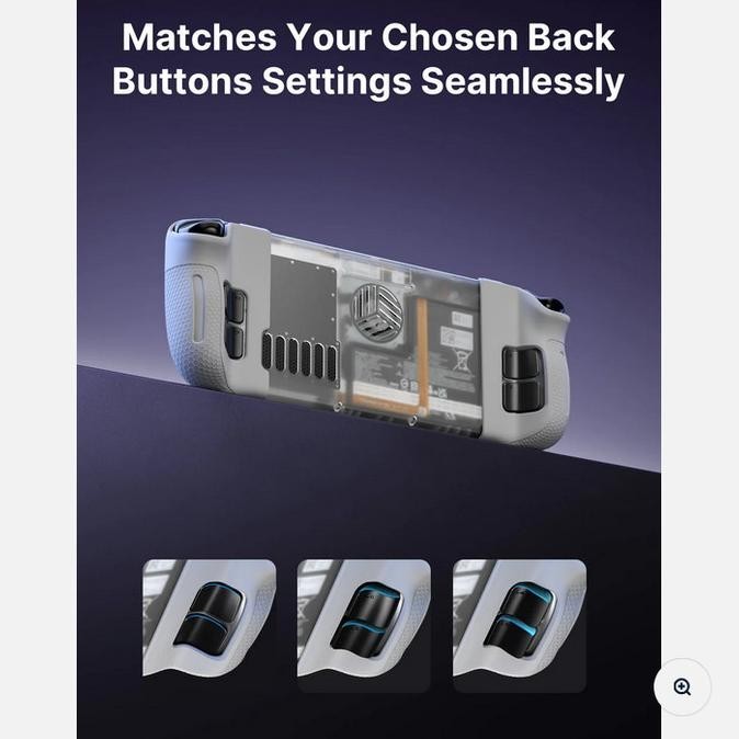 

Jsaux Silicone Grip Case For Steam Deck Lcd And Oled Casing Terlaris