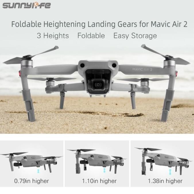 

Sunnylife Foldable Support Leg Stabilizers Protector Dji Mavic Air 2S Terlaris