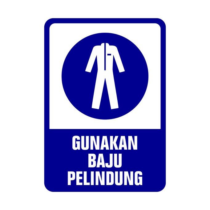 

Rambu Gunakan Baju Pelindung 35Cm X 50Cm Plat Alumunium Terlaris