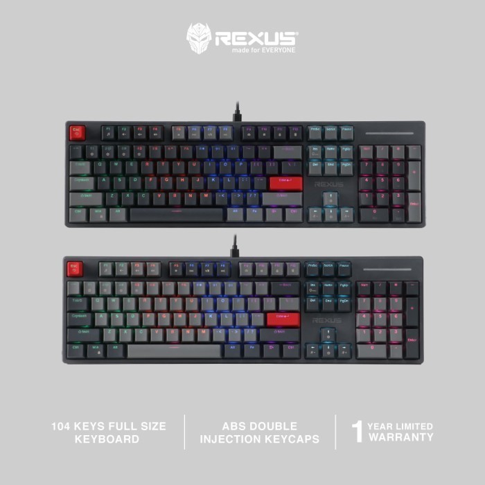Keyboard Rexus Heroic Kx5 - Keyboard Gaming Mechanical