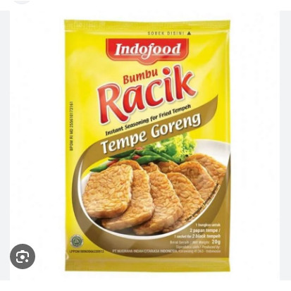 

Bumbu Indofood Racik Tempe Goreng Original 100%