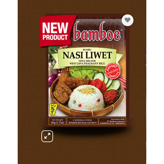 

Bumbu Bamboe Export Nasi Liwet Original 100%