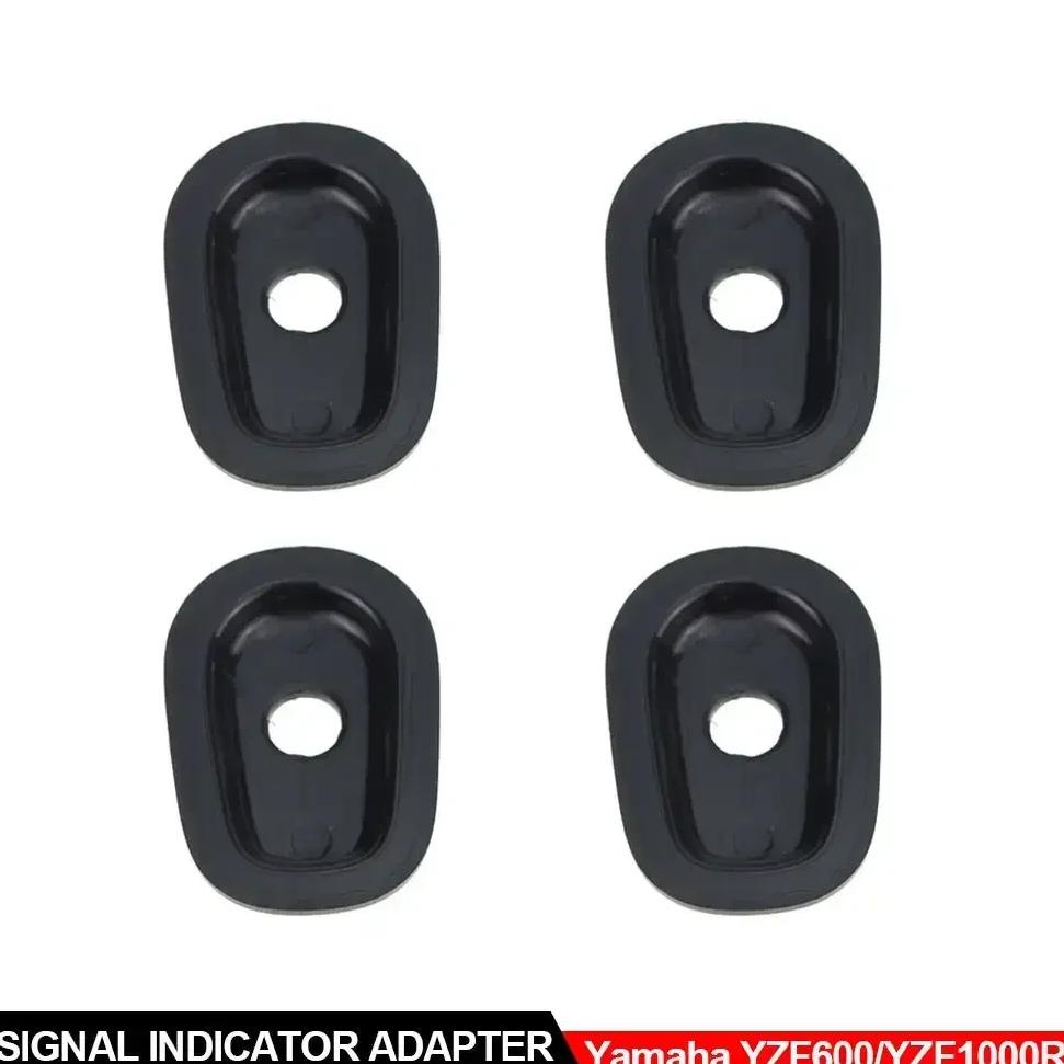 4x motorcycle turn signals indicator adapter spacers for yamaha yzf-r6 yzf-r1 fzs 600 fazer fzs 1000