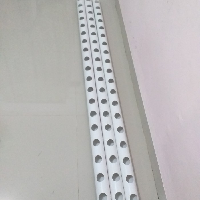 Pipa Hidroponik 2 meter 2 1/2 inc Paralon pvc DFT NFT Tanpa Tutup