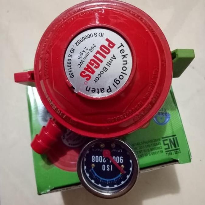 regulator poligas /kepala tabung gas/otomatis Anti bocor/kunci ganda