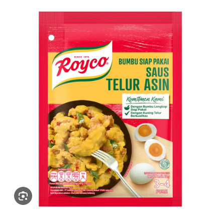 

Bumbu Royco Saus Telur Asin Original 100%