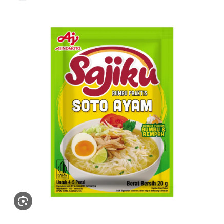 

Bumbu Sajiku Soto Ayam Original 100%