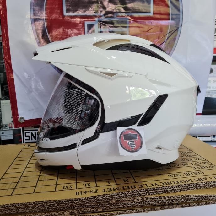 ZEUS ZS613C SOLID WHITE ZS 613C