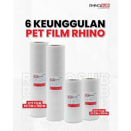 RI-Pet Film DTF A3 Roll (33cm x 100m) SE01