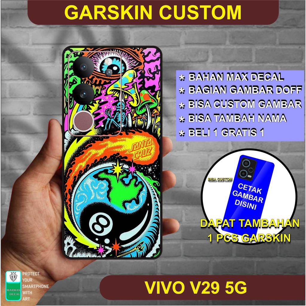 

Wrap* Vivo V29 Wrap Skin Stiker Garksin CUSTOM Gratis (2pcs)