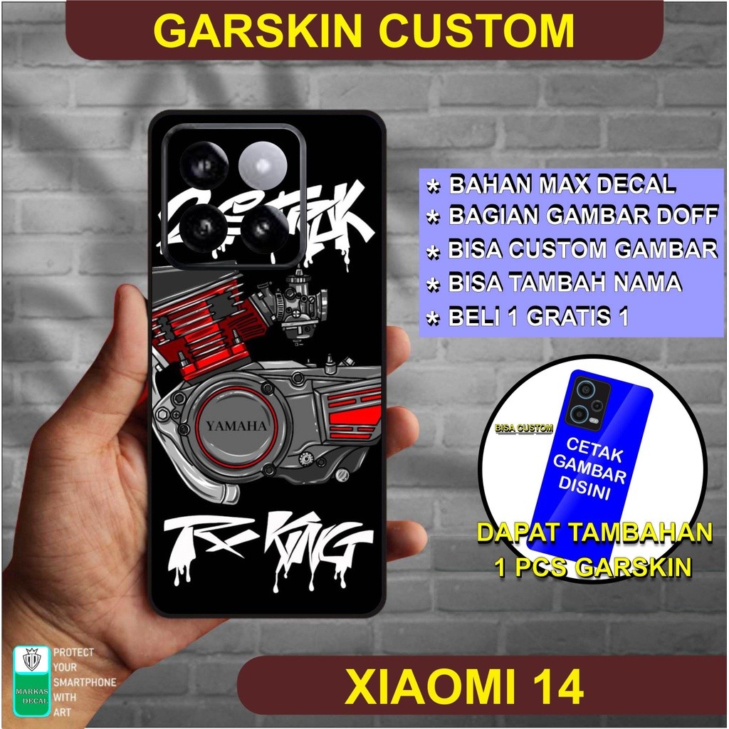 

Wrap* Xiaomi 14 Wrap Skin Stiker Garksin CUSTOM Gratis (2pcs)