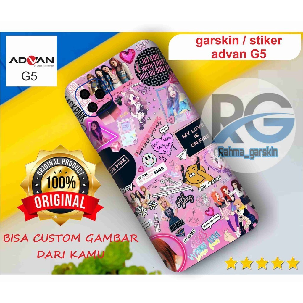 

Wrap* Advan G5 Bts Via Chat Wrap Skin Stiker Garksin CUSTOM Gratis (2pcs)