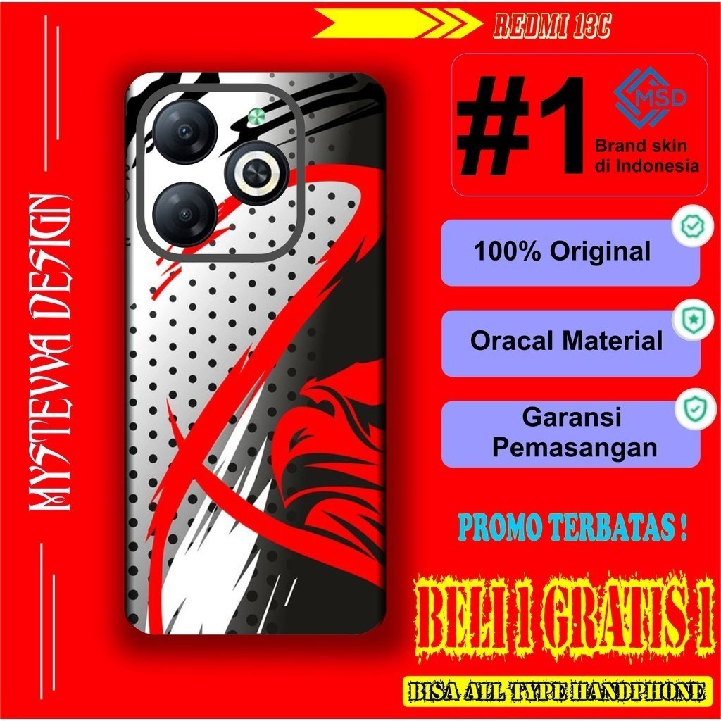 

Wrap* Infinix Smart 8 Wrap Skin Stiker Garksin CUSTOM Gratis (2pcs)