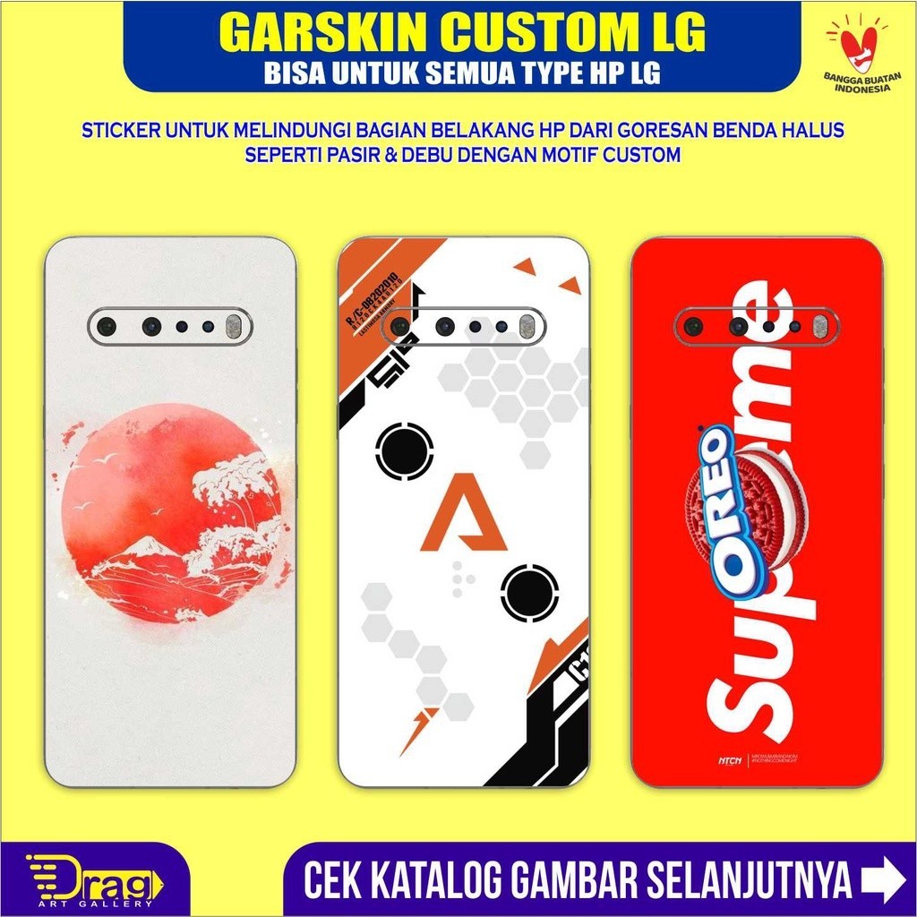 

Wrap* LG V30 Wrap Skin Stiker Garksin CUSTOM Gratis (2pcs)