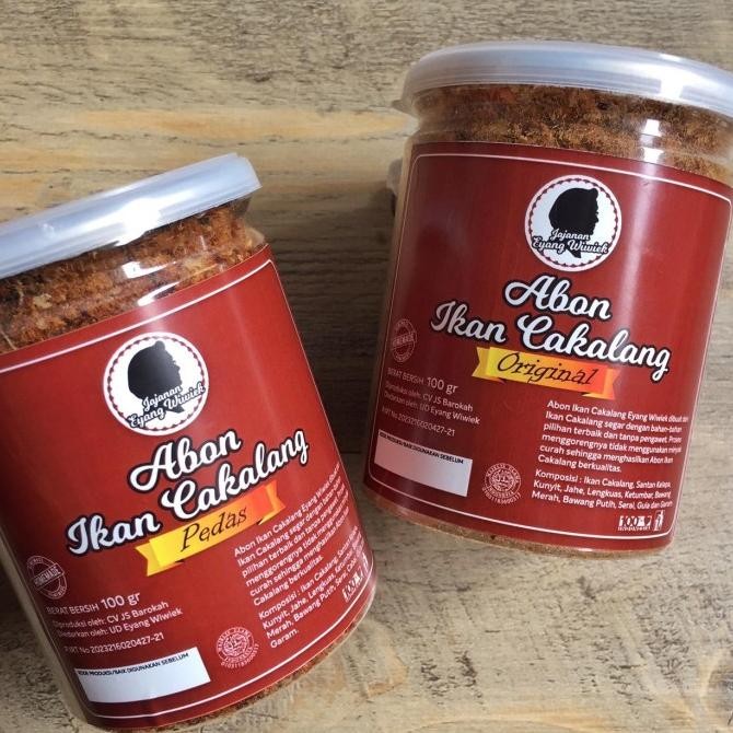 

HEMAT Abon Ikan Cakalang Merek Jajanan Eyang Wiwiek (berat bersih 100 gr)