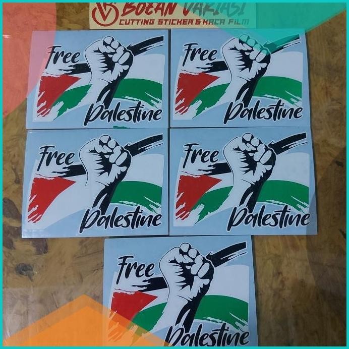 Cutting sticker bendera palestina sticker palestine motor mobil 07D35Z