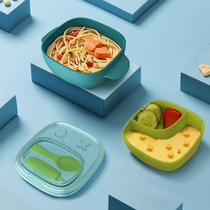 Lunch Box Kotak Makan Anak Kecil 2 in 1