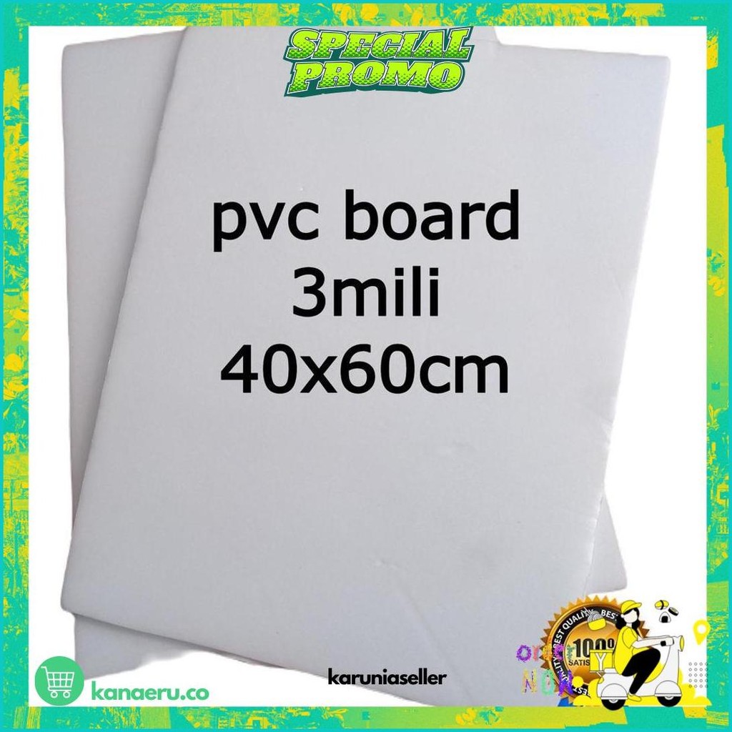 

Pvc Board 3Mm 40X60 Isi 3 Lembar Sale