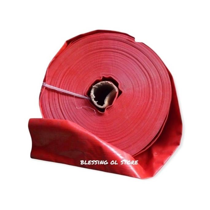 selang terpal 2"/ Selang irigasi 2 inch selang buang water pump 2 inch