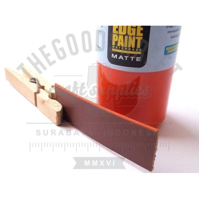 

Sale Leather Edge Paint Doff Matte Cat Pinggiran Kulit Orange Oranye