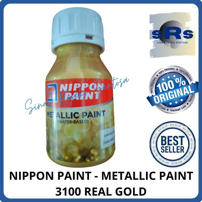 

Sale Nippon Paint - Metallic Paint 3100 Real Gold