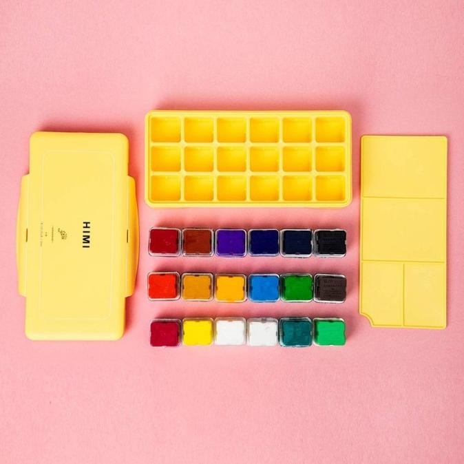 

Sale Miya Himi Gouache 18 Colour With Case