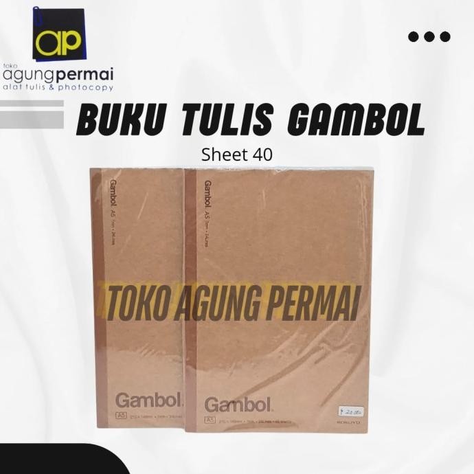 

Premium !! Buku Tulis Kokuyo Gambol A5 - 40 sheets