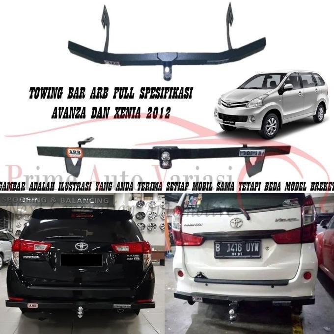 TOWING BAR ARB BESI BUMPER BELAKANG TOWING BAR - AVANZA XENIA 2012