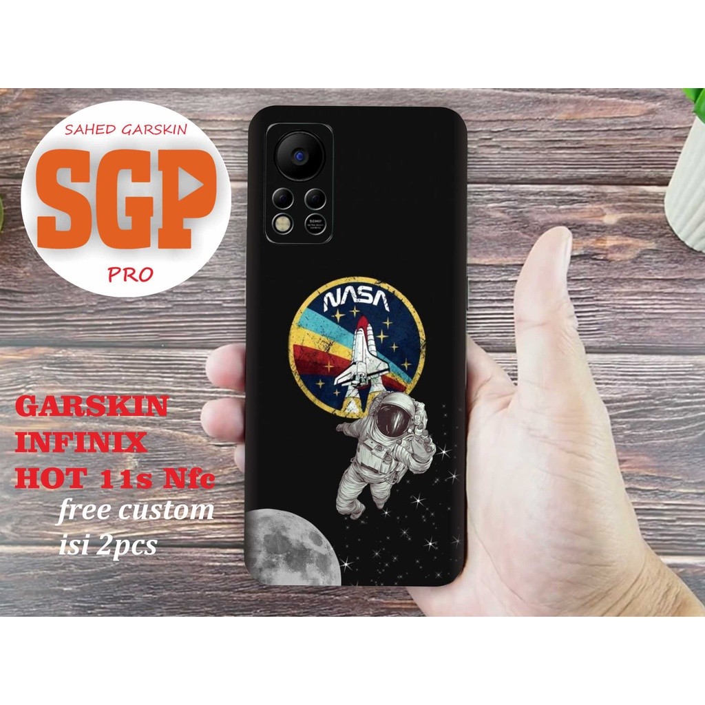

Wrap* Infinix Hot 11s NFC Wrap Skin Stiker Garksin CUSTOM Gratis (2pcs)