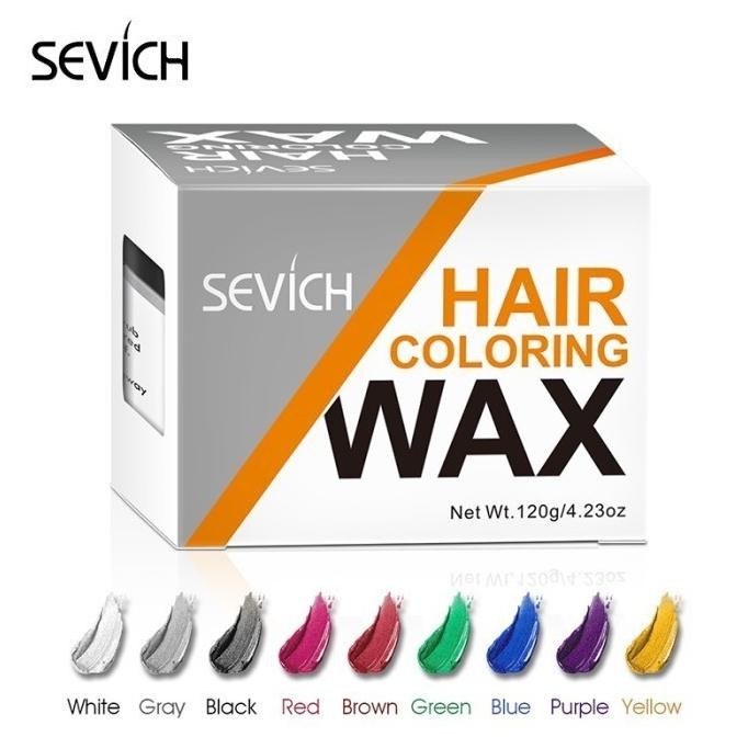 Sevich Orinal Hair Wax Styling Gel Waterbased Hair Pomade Minyak Cat Pewarna Rambut Pria Wanita Wang