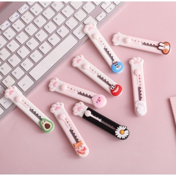 

CUTTER UNIK PAW / CUTTER LUCU MOTIF PAW / PISAU CUTTER LUCU IMUT ATK