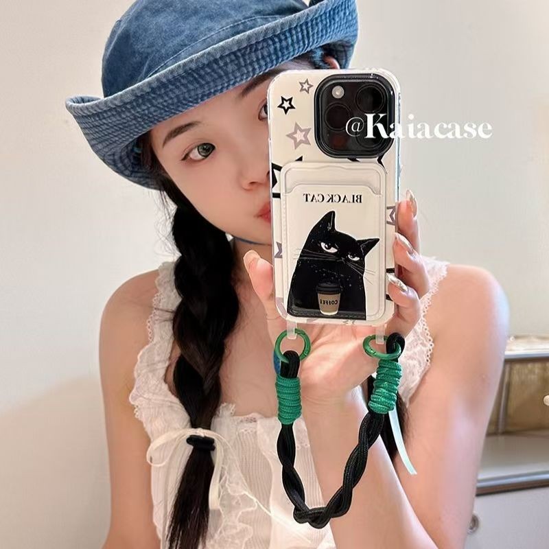 Kucing Anti Shock Card Holder Lucu Tpucase Redmi Note 15 Pro 15C 13x A5 Note 13 Pro Plus 5G13C A3 12