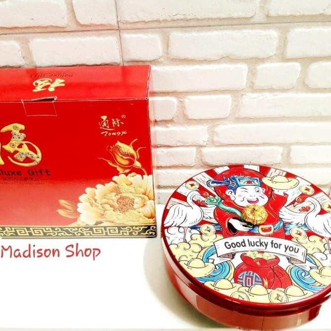 

acc Tempat Permen Imlek Kotak Kue Murah Kado Imlek Caisen Happy New Year