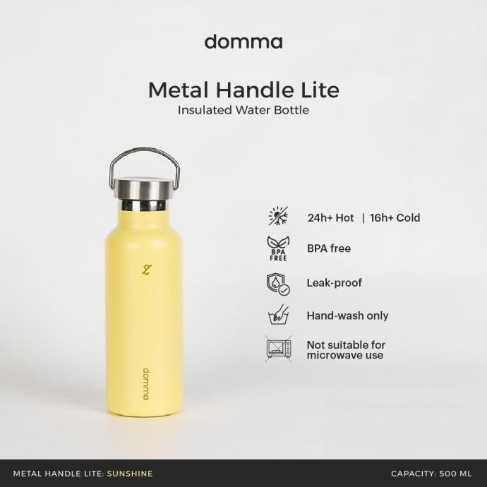 [Domma] 500 ml Botol Minum Termos Stainless Tumbler Kopi