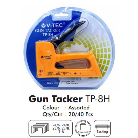 

V-Tec Gun Tacker / Stapler Tembak Jok TP 8H