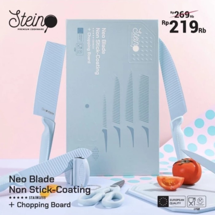 Termurah Stein Cookware Steincookware Knife Set